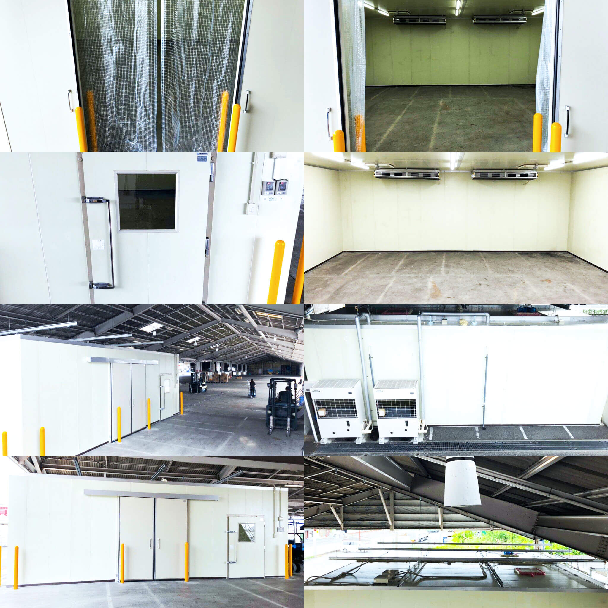 導入事例「再生パネルオーダーメイド冷蔵庫工事」